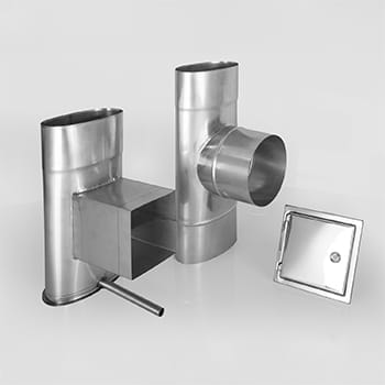 zestaw startowy 3 - wkład kominowy owalny